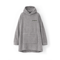 Plaid à capuche Gris foncé